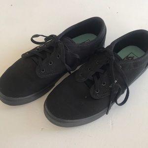 Black Vans. Perfect Condition!